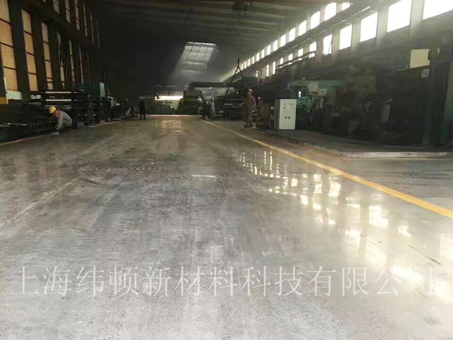 一万五千平密封固化剂地坪完美交工！